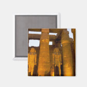 Egypte, Luxor. Karnack-tempel. Magneet (Voorkant / Achterkant)