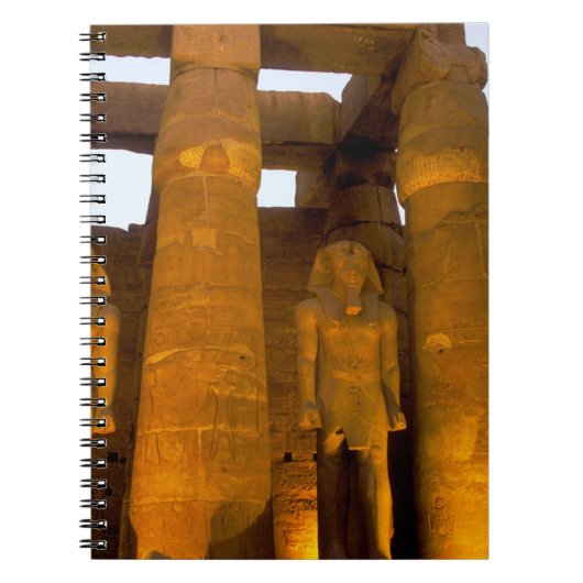 Egypte, Luxor. Karnack-tempel. Notitieboek (Voorkant)