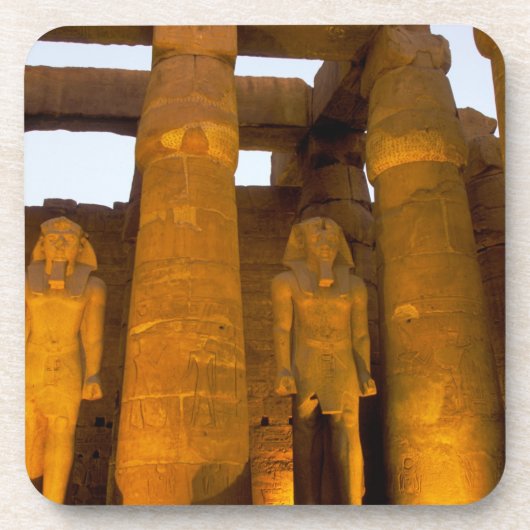 Egypte, Luxor. Karnack-tempel. Onderzetter (Voorkant)