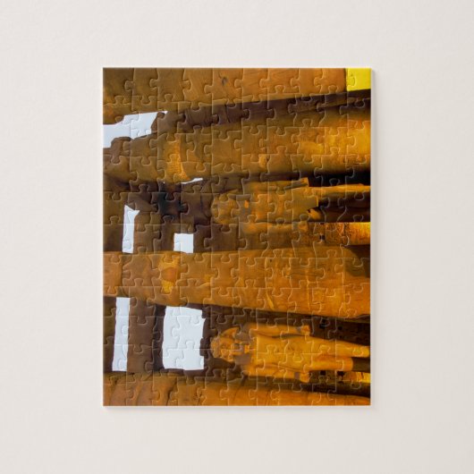 Egypte, Luxor. Karnack Temple. Legpuzzel (Verticaal)