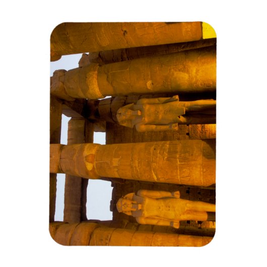 Egypte, Luxor. Karnack Temple. Magneet (Verticaal)