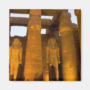 Egypte, Luxor. Karnack Temple. Magneet