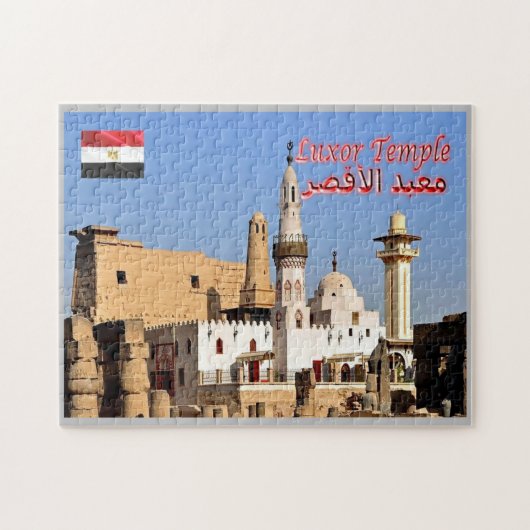 Egypte - Luxor Temple - Abu El - Legpuzzel (Horizontaal)
