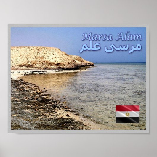 Egypte - Marsa Alam - Poster (Voorkant)
