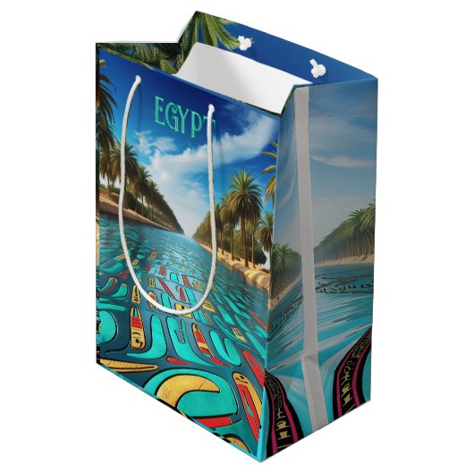 EGYPTE MEDIUM CADEAUZAKJE (Achterkant Gekanteld)