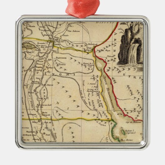 Egypte Metalen Ornament (Voorkant)