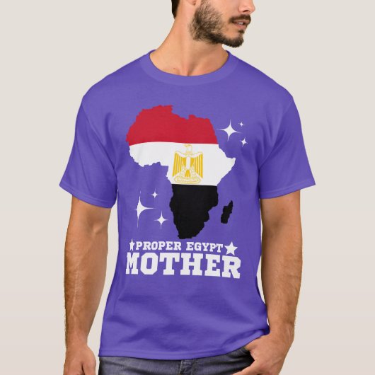 Egypte moeder meisje t-shirt (Voorkant)