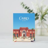 Egypte Museum Egypte Briefkaart (Staand voorkant)