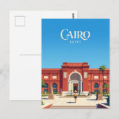 Egypte Museum Egypte Briefkaart (Voorkant / Achterkant)