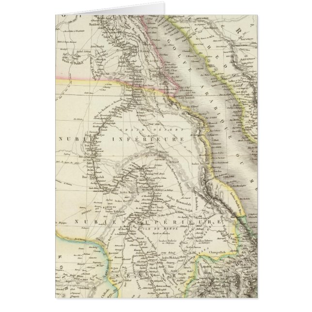 Egypte, Nubie, Abissinie - Egypte (Voorkant)