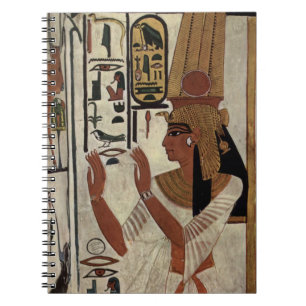 Egypte Oude Farao Tombes Kleurrijke schilderkunst Notitieboek