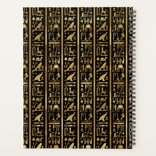 Egypte Overlay Symbolen Planner II (Achterkant)