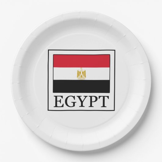 Egypte Papieren Bordje (Voorkant)
