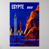 Egypte ~ Pharaoh Ramses Poster (Voorkant)