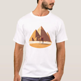 Egypte Piramides Camel T-shirt