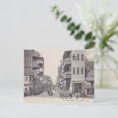  Egypte, Port Said, Arabische stad Briefkaart (Staand voorkant)