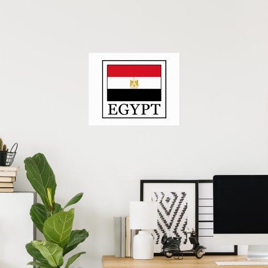 Egypte Poster (Thuiskantoor)