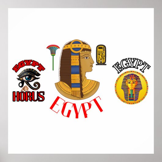 EGYPTE POSTER (Voorkant)