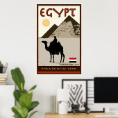 Egypte Poster (Thuiskantoor)