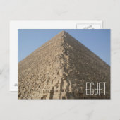 Egypte Pyramide-Briefkaart Briefkaart (Voorkant / Achterkant)