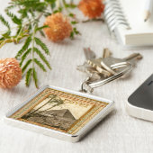 Egypte, Pyramide Sleutelhanger (Zijkant)