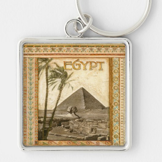 Egypte, Pyramide Sleutelhanger (Voorkant)