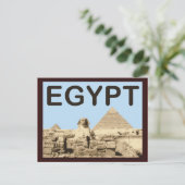 Egypte Pyramide van Khafre Briefkaart (Staand voorkant)