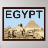 Egypte Pyramide van Khafre Poster (Voorkant)