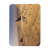 Egypte, Pyramiden bij Giza, Khafre, Khufu, Menkaur Magneet (Verticaal)