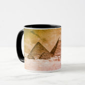 Egypte - Pyramiden, oude Caïro  koffie/thee Mok (Voorkant links)