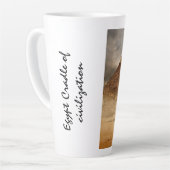 Egypte Pyramides Latte Mok (Linkerhoek)