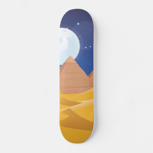 Egypte Pyramides Persoonlijk Skateboard (Voorkant)