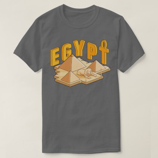 Egypte Pyramides T-shirt (Design voorkant)
