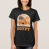 Egypte Pyramids Camel Desert Animal Camel T-shirt (Voorkant)
