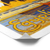  Egypte Reis Adverteren Kunst Poster (Hoek)