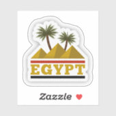 Egypte Reis Vinyl Sticker (Vel)