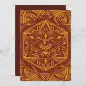  Egypte reisoudheid OogMandala Feestdagenkaart (Voorkant / Achterkant)