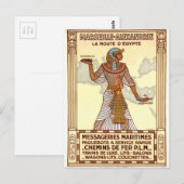  Egypte Reizen Briefkaart (Voorkant / Achterkant)