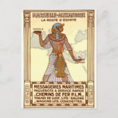  Egypte Reizen Briefkaart (Voorkant)