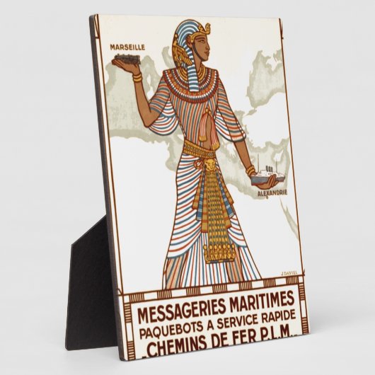 Egypte Reizen Fotoplaat (Zijkant)