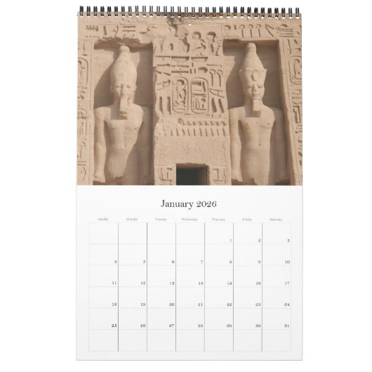 egypte reizen kalender (Jan 2026)