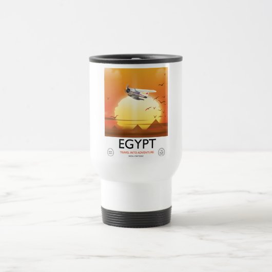 Egypte "Reizen naar Avontuur" Reisbeker (Center)
