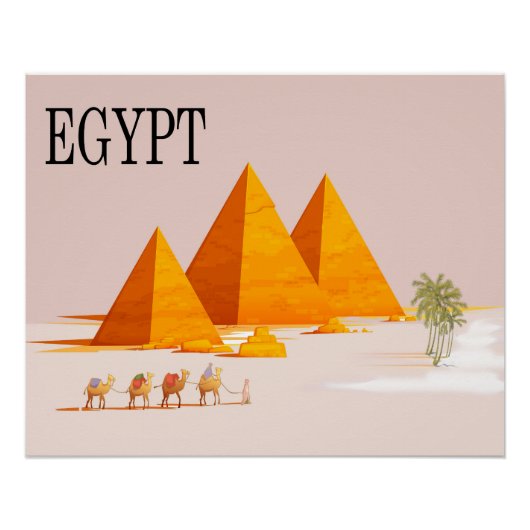 Egypte Reizen Perfect Poster (Voorkant)