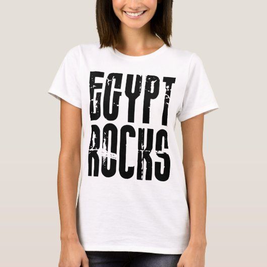 Egypte Rocks T-shirt (Voorkant)