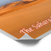 Egypte - Rode Zee - Sahara - woestijn - Poster (Hoek)