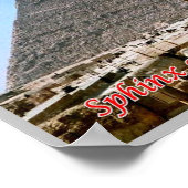 Egypte - Rood Zee - De Grote Sfinx - Poster (Hoek)