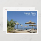 Egypte - Rood Zee - Marsa Alam - Briefkaart (Voorkant / Achterkant)