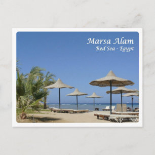 Egypte - Rood Zee - Marsa Alam - Briefkaart