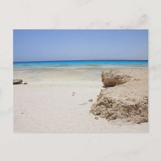 Egypte, rood Zee, Marsa Alam, Sharm El Luli, stran Briefkaart (Voorkant)