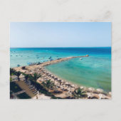 Egypte. Rood Zee uitzicht. Briefkaart (Voorkant)
